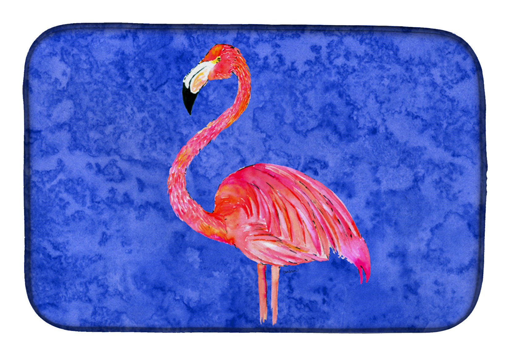 Flamingo Dish Drying Mat 8685DDM  the-store.com.