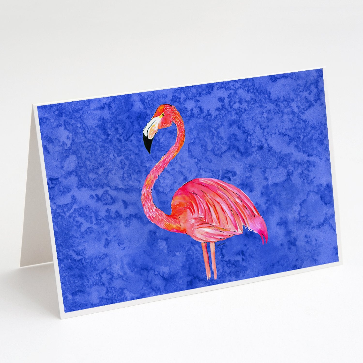 Buy this Pink Flamingo Greeting Cards and Envelopes Pack of 8