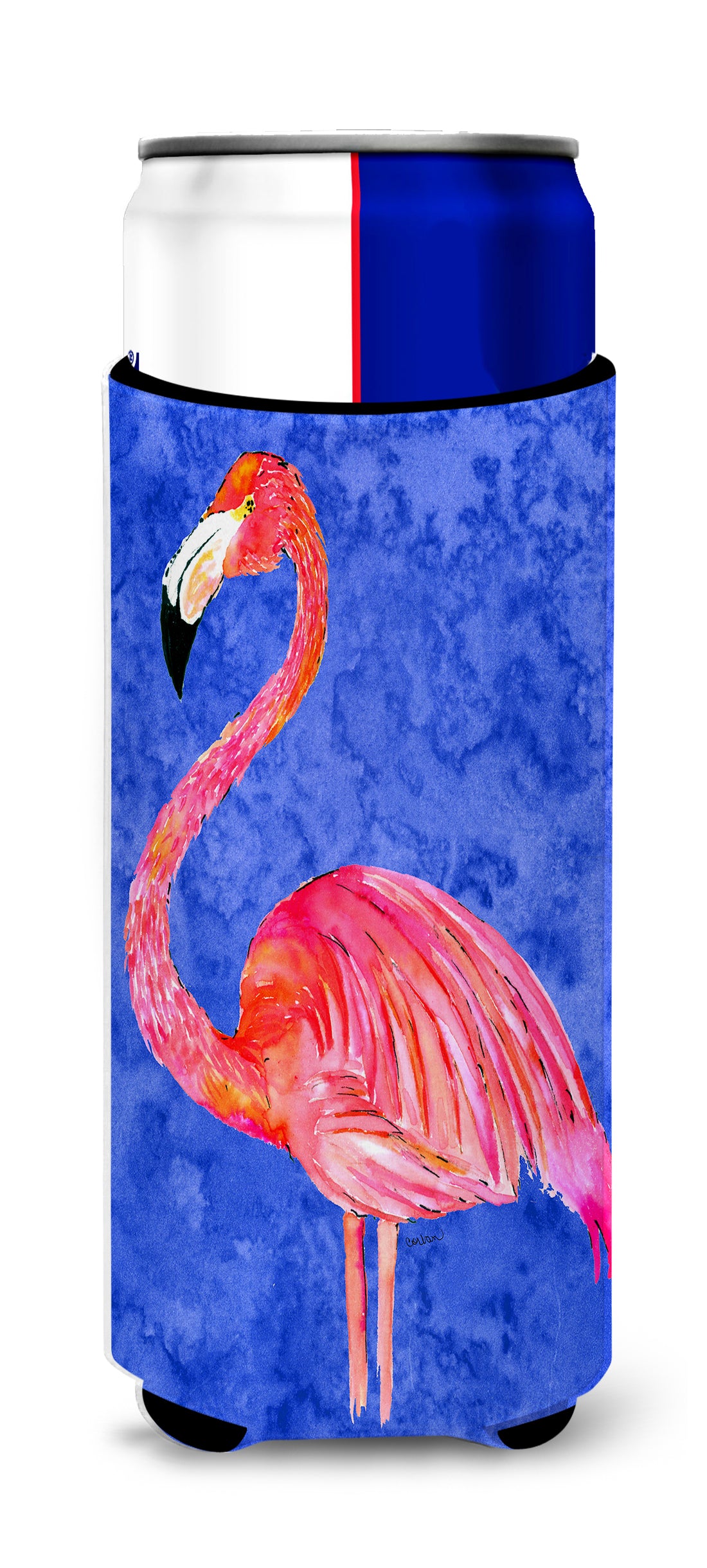 Pink Flamingo Ultra Beverage Insulators for slim cans 8685MUK.