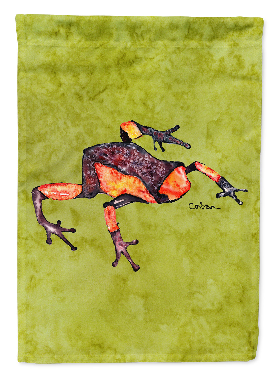 Frog  Flag Canvas House Size  the-store.com.