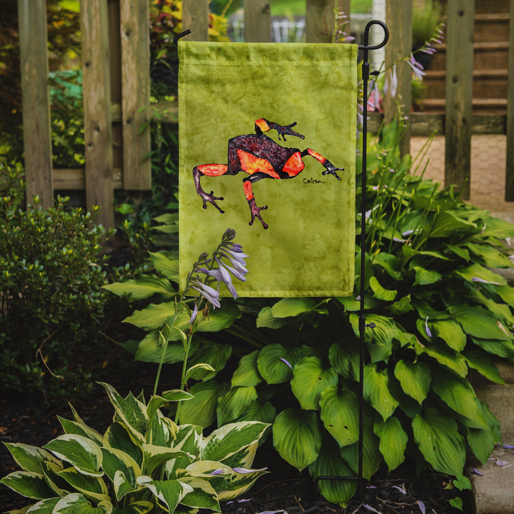 Frog  Flag Garden Size.