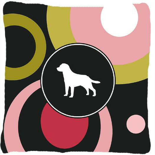 Labrador Decorative   Canvas Fabric Pillow by Caroline&#39;s Treasures