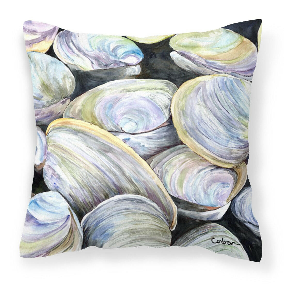 Clam Quahog Fabric Decorative Pillow 8714PW1414 - the-store.com