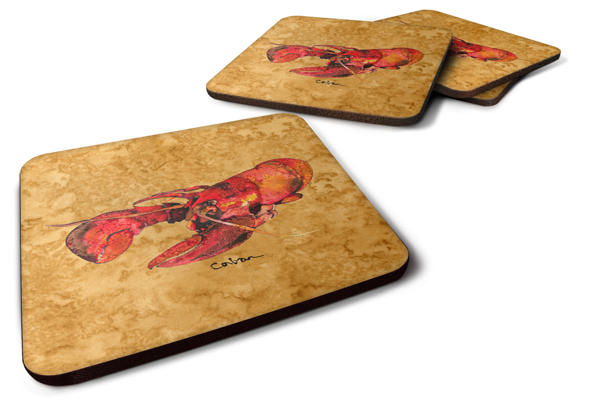 Set of 4 Lobster  Foam Coasters - the-store.com