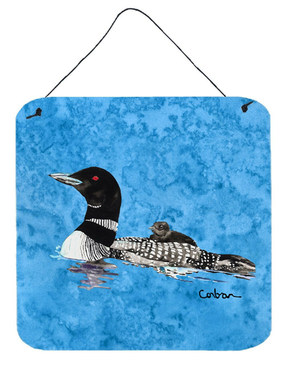 Loon Aluminium Metal Wall or Door Hanging Prints by Caroline's Treasures