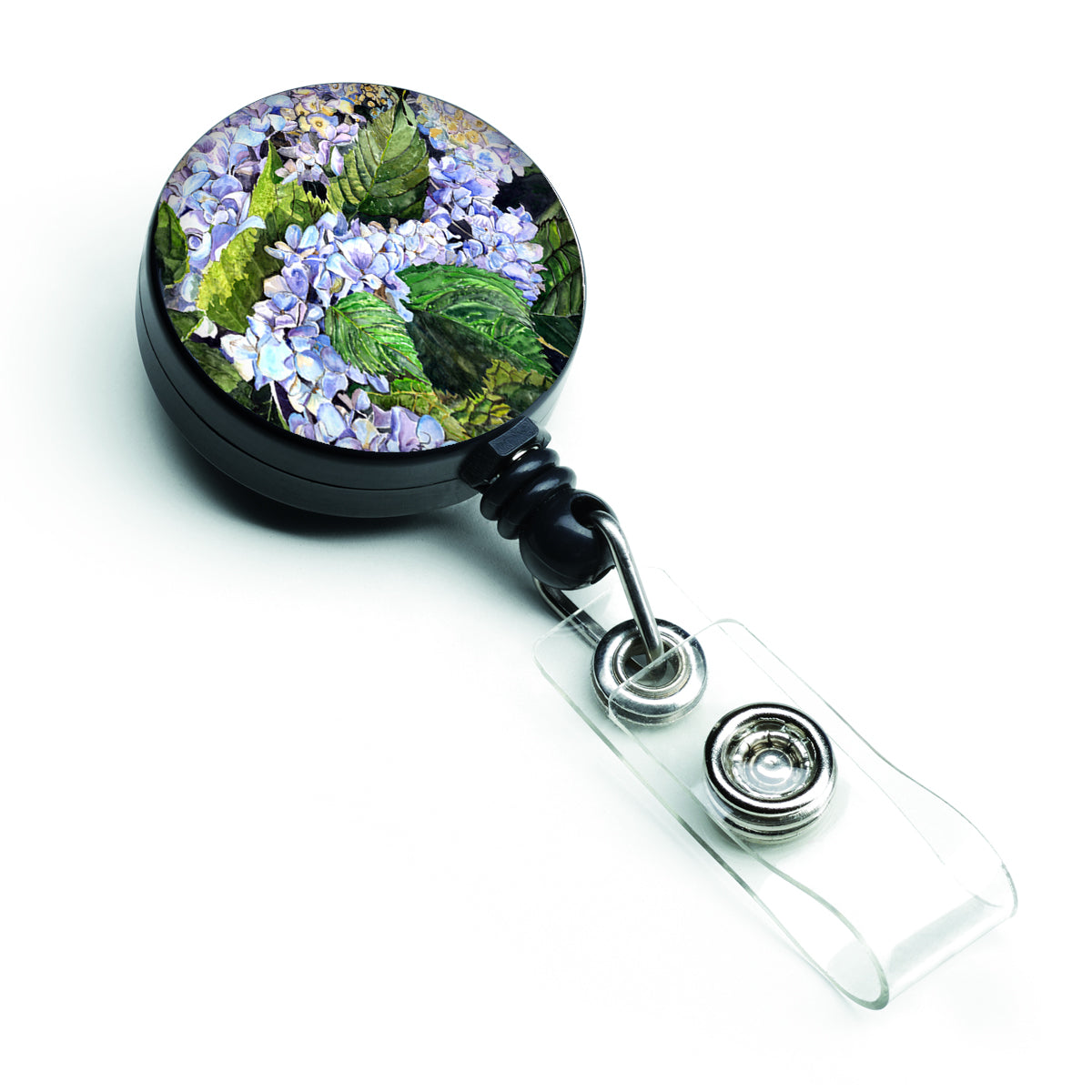 Hydrangea Retractable Badge Reel 8730BR  the-store.com.