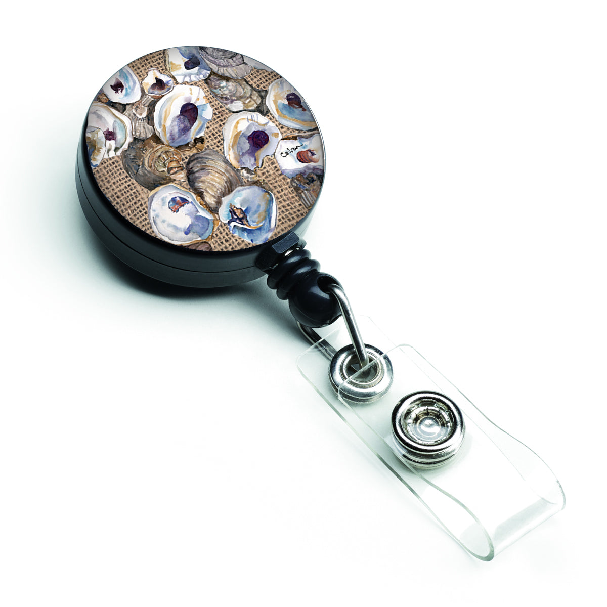 Oyster Retractable Badge Reel 8734BR  the-store.com.