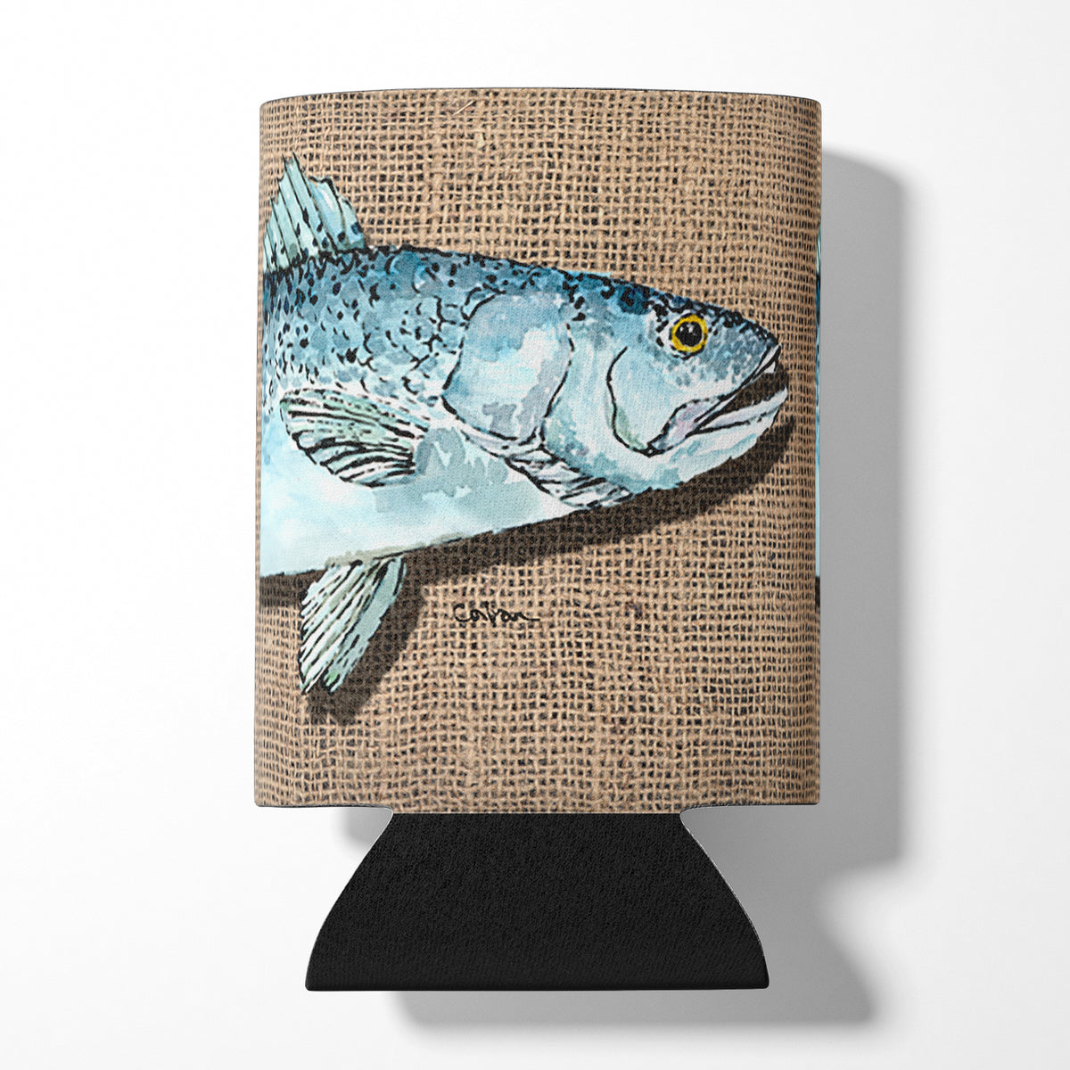 Speckled Trout Can or Bottle Beverage Insulator Hugger.