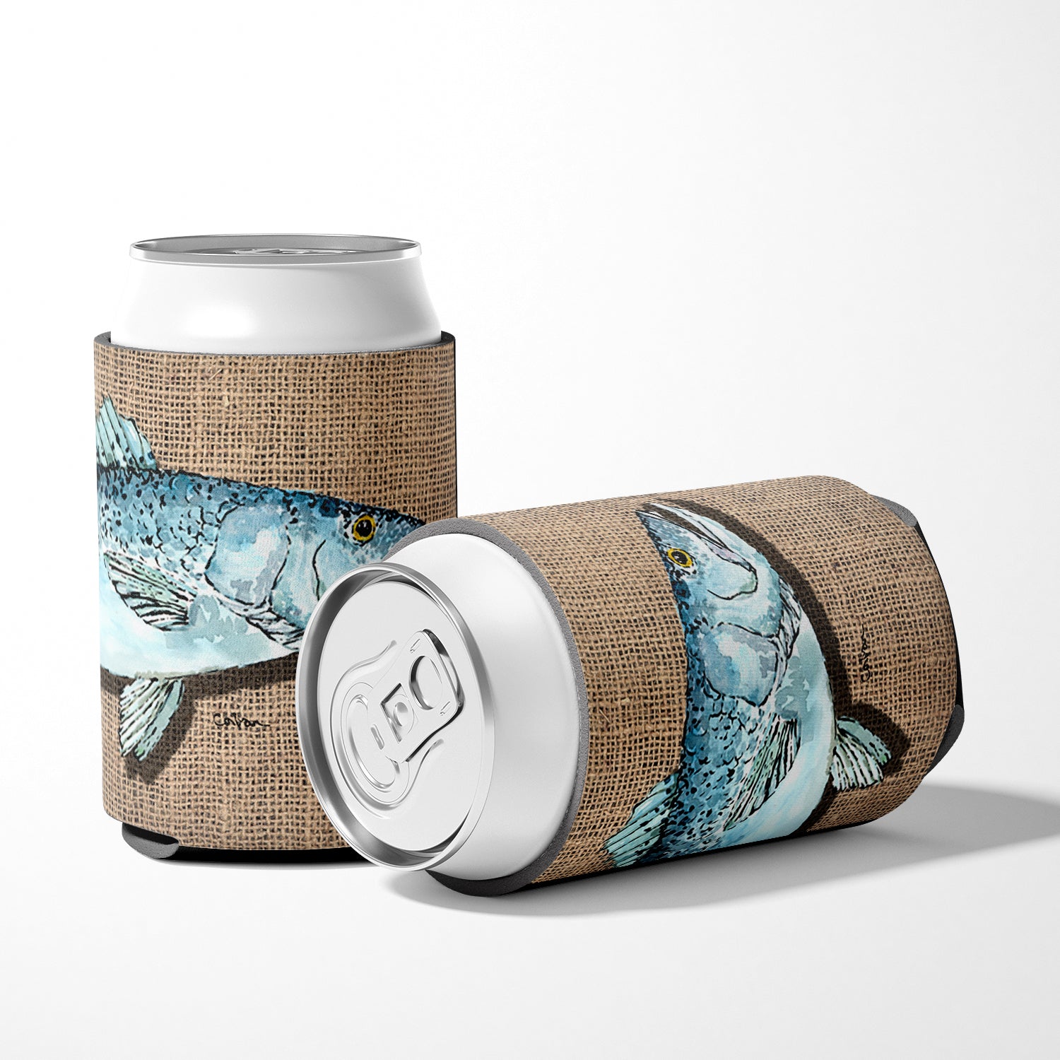 Speckled Trout Can or Bottle Beverage Insulator Hugger.