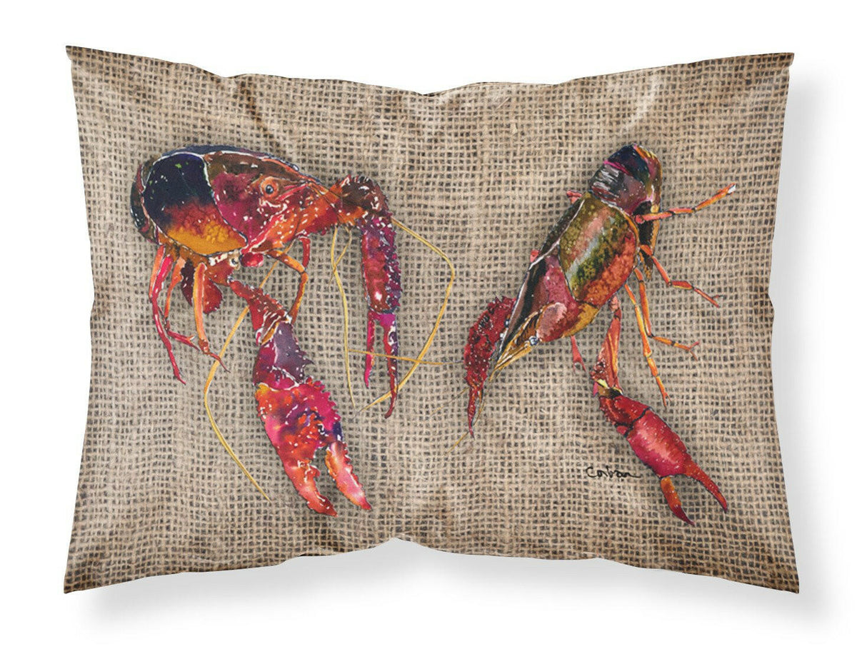 Crawfish  Moisture wicking Fabric standard pillowcase by Caroline&#39;s Treasures