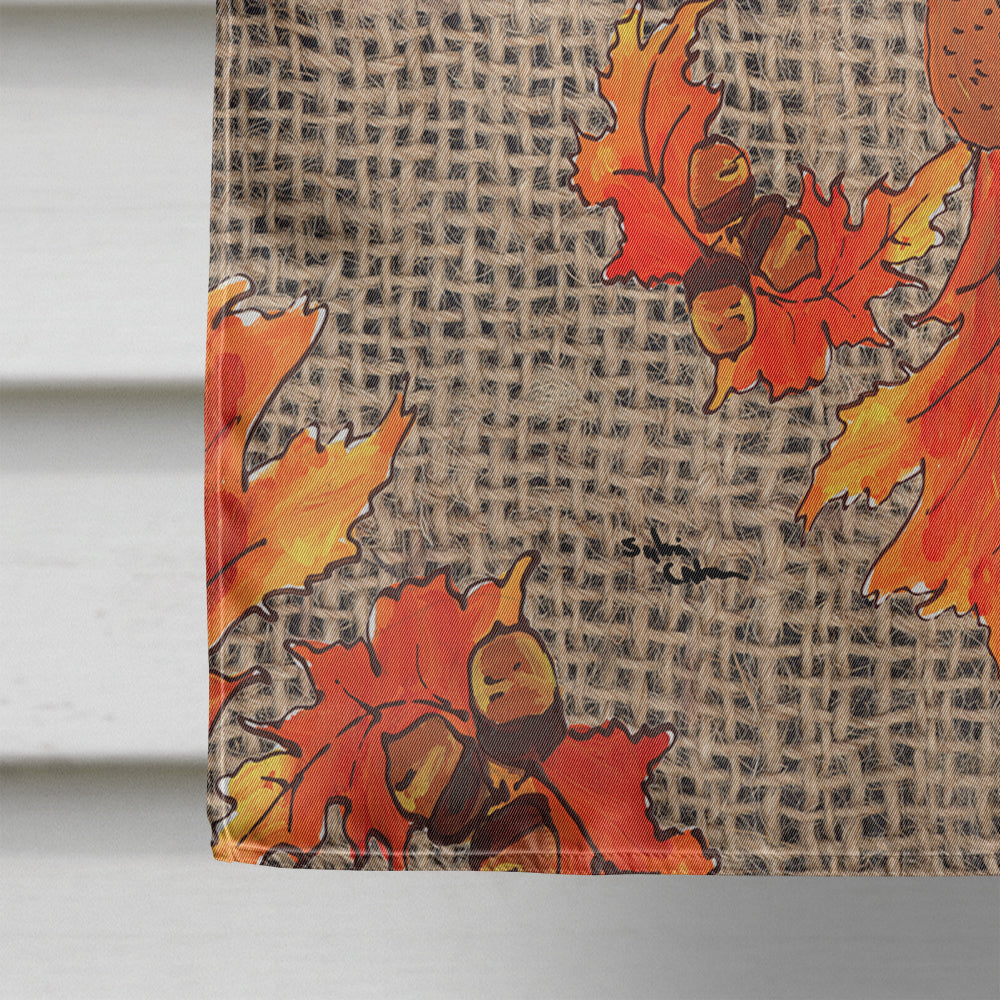 Thanksgiving Turkey Fleur de lis Flag Canvas House Size  the-store.com.