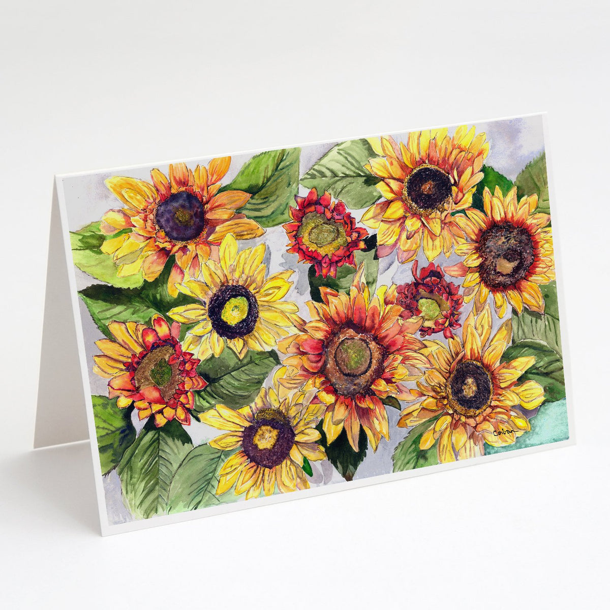 Buy this Sunflowers Greeting Cards and Envelopes Pack of 8