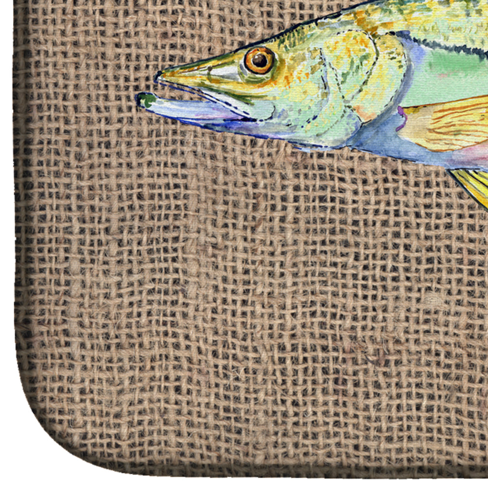 Fish - Snook Dish Drying Mat 8772DDM  the-store.com.