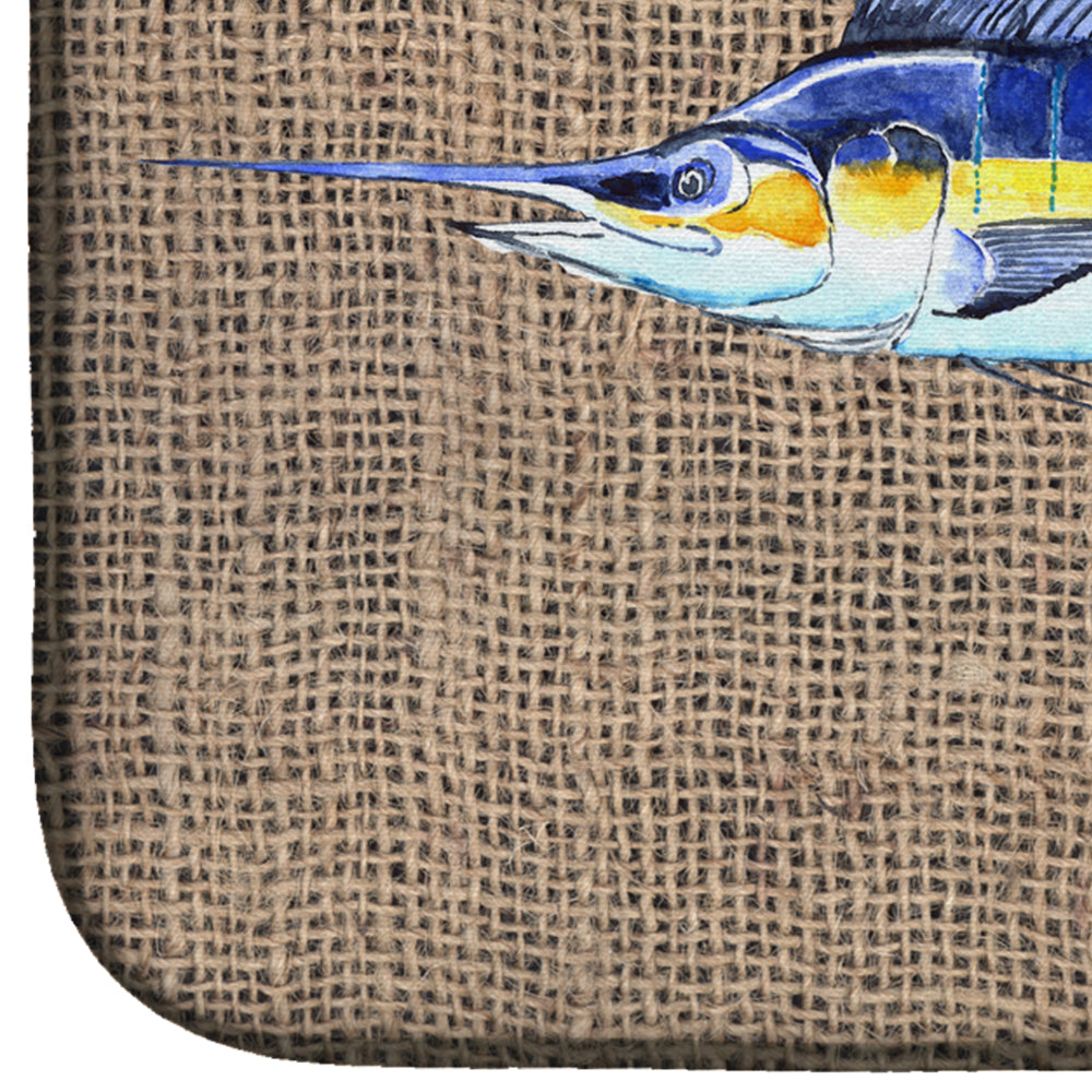 Fish - Marlin Dish Drying Mat 8773DDM  the-store.com.