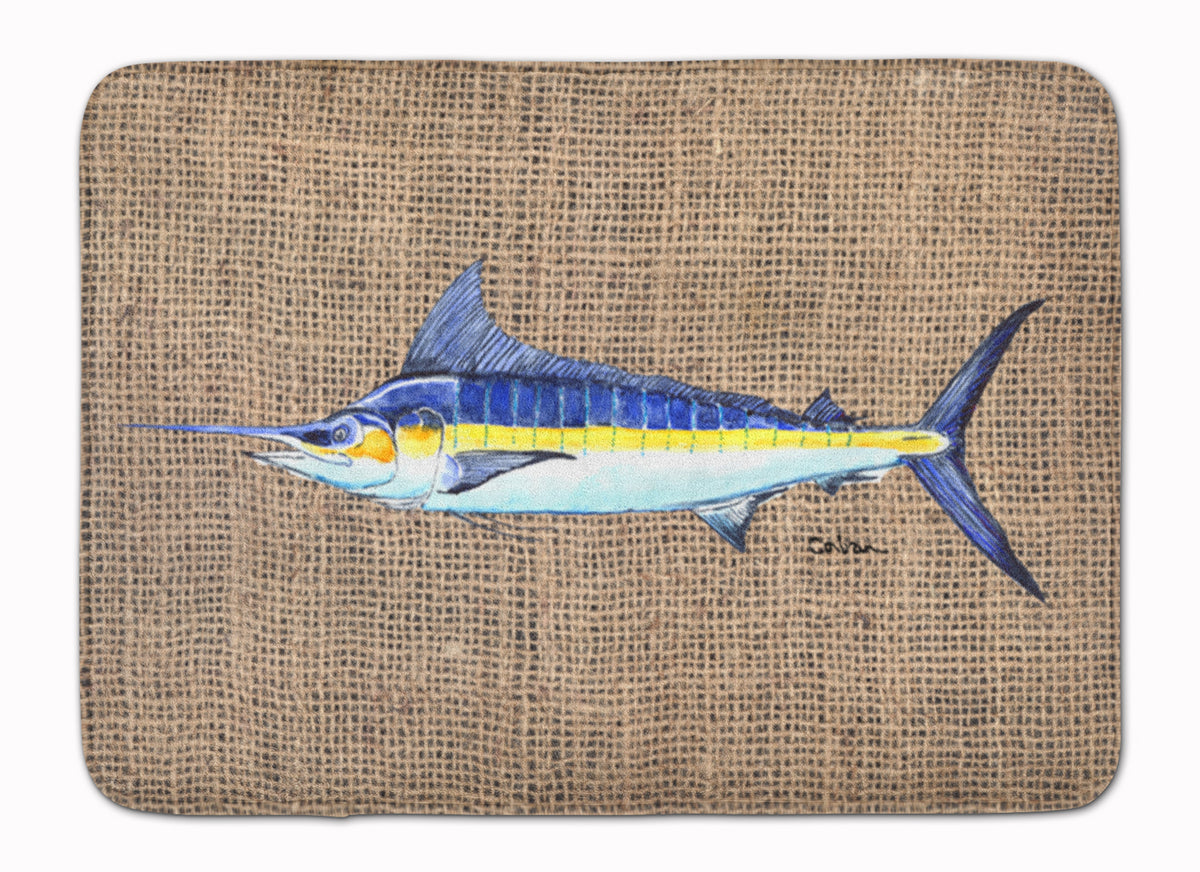 Fish - Marlin Machine Washable Memory Foam Mat 8773RUG - the-store.com