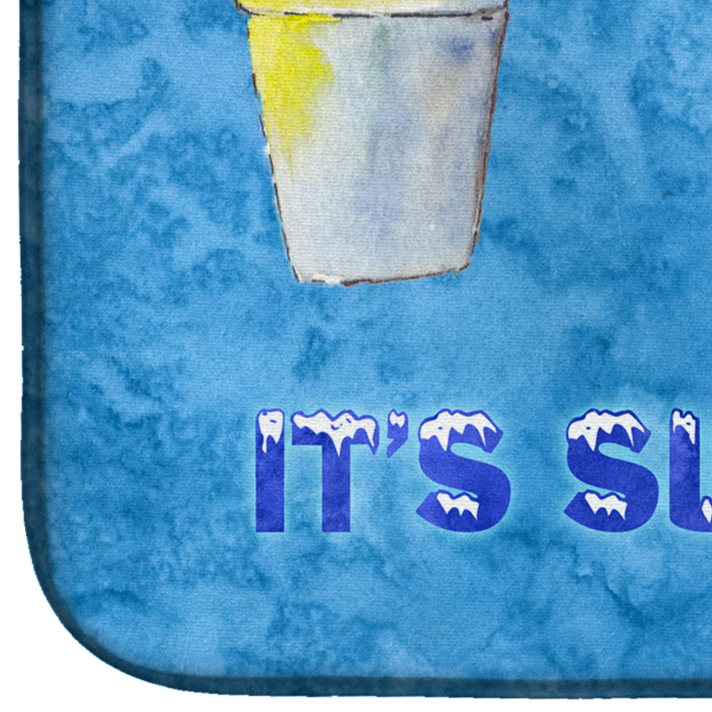Snowballs and Snowcones Dish Drying Mat 8779DDM  the-store.com.