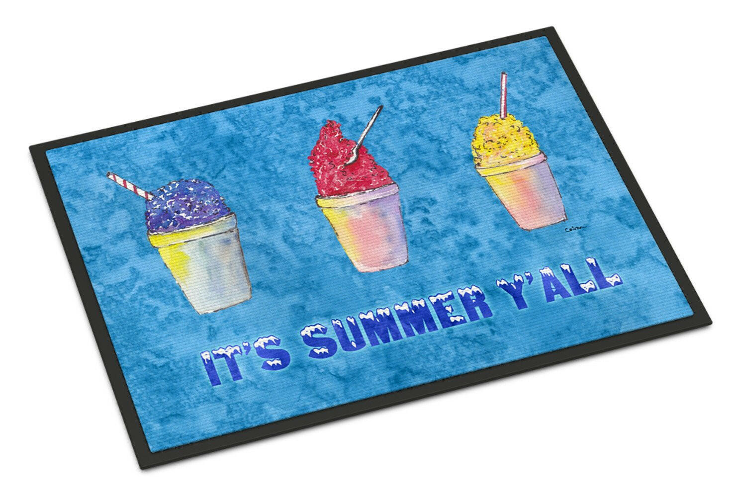 Snowballs and Snowcones Indoor or Outdoor Mat 24x36 Doormat - the-store.com