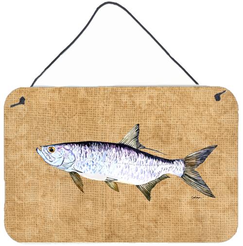 Tarpon Aluminium Metal Wall or Door Hanging Prints by Caroline's Treasures