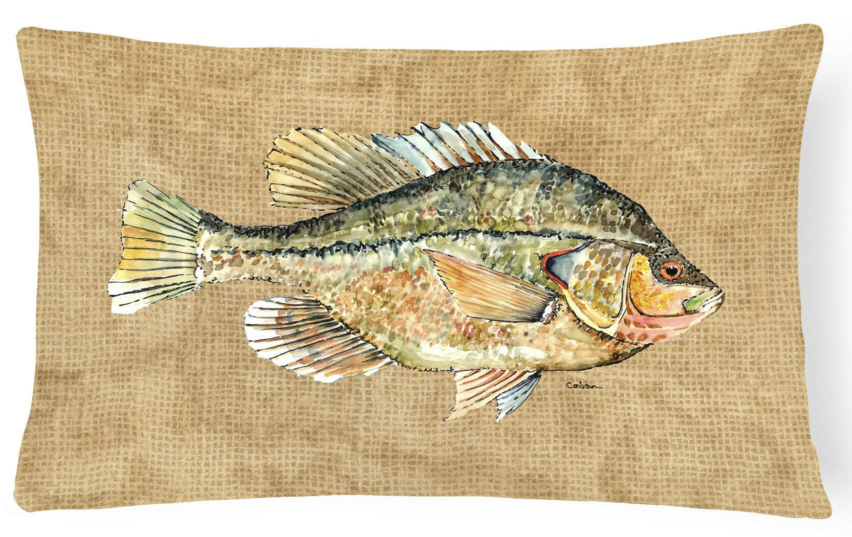 Croppie   Canvas Fabric Decorative Pillow by Caroline's Treasures