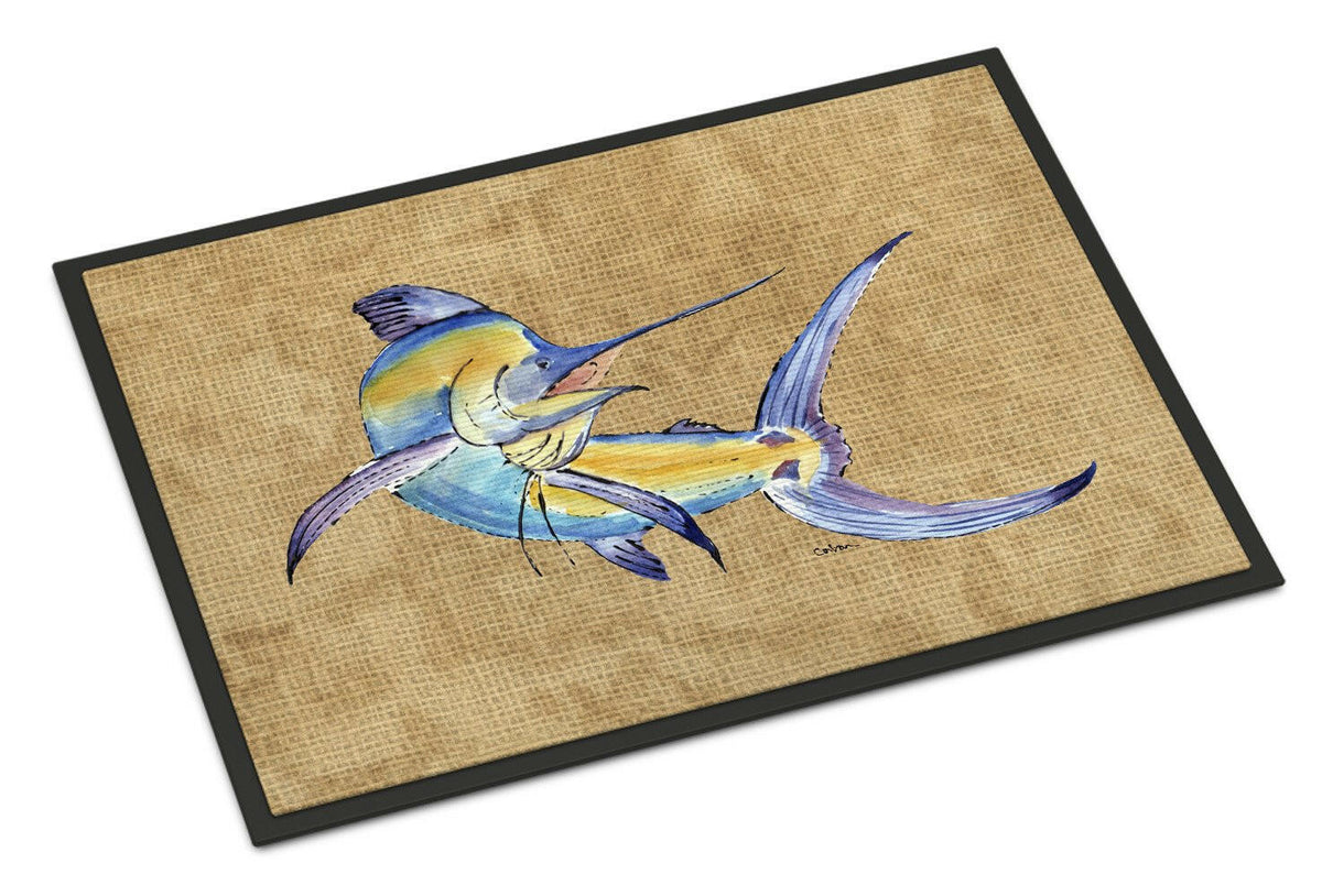 Blue Marlin Indoor or Outdoor Mat 24x36 - the-store.com