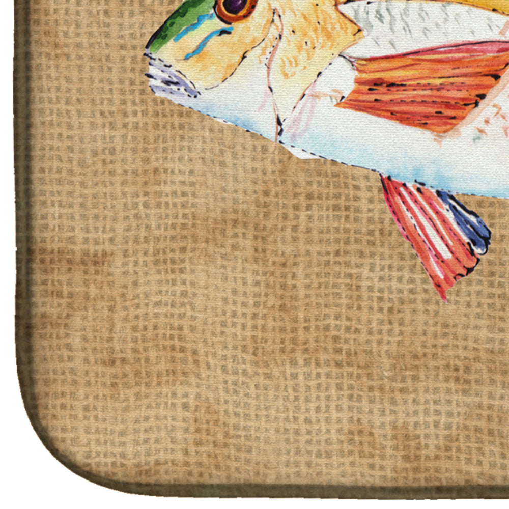 Rainbow Trout Dish Drying Mat 8816DDM  the-store.com.