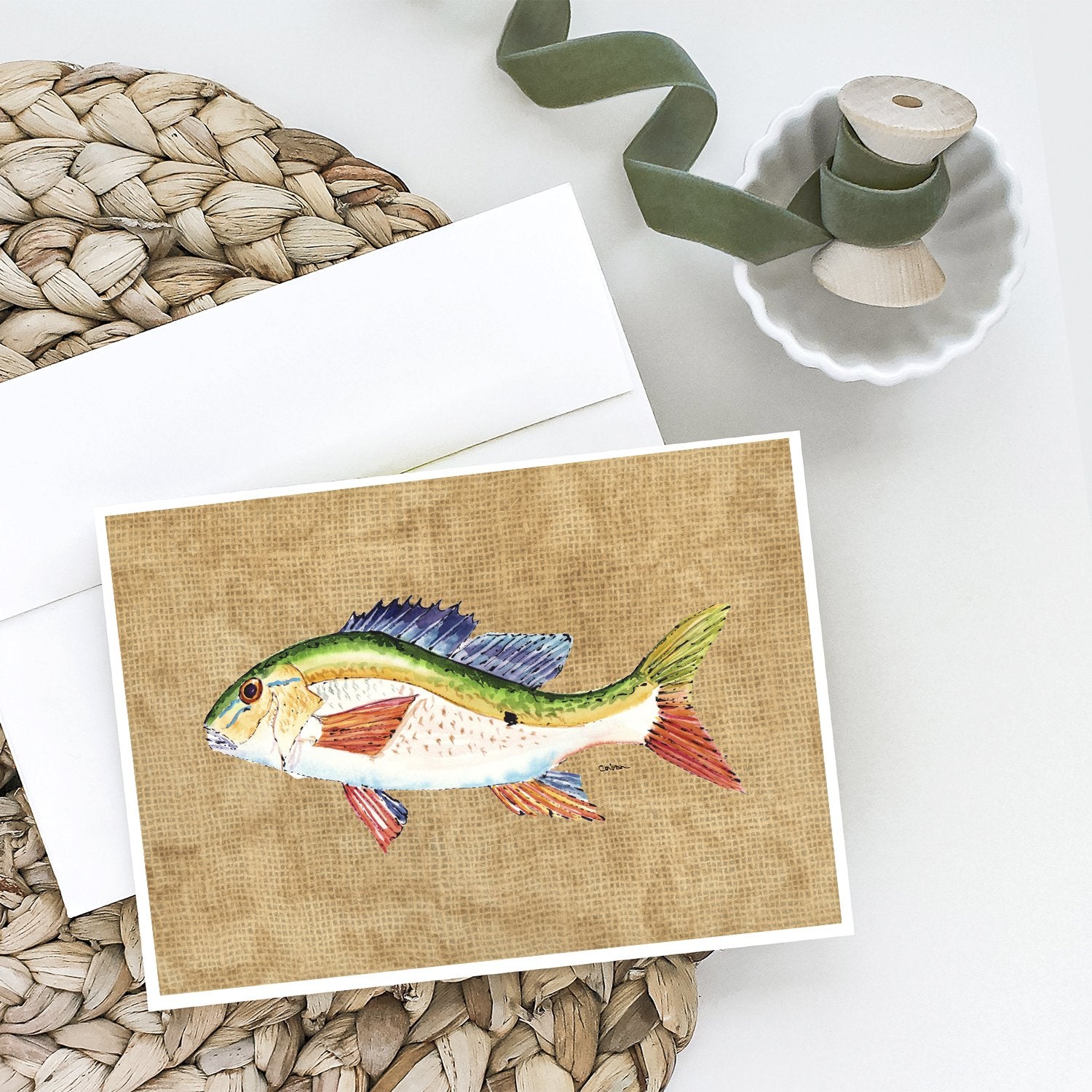 Buy this Rainbow Trout Greeting Cards and Envelopes Pack of 8