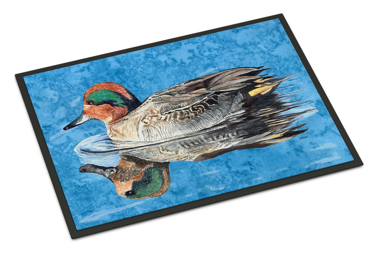 Teal Duck Indoor or Outdoor Mat 24x36 - the-store.com