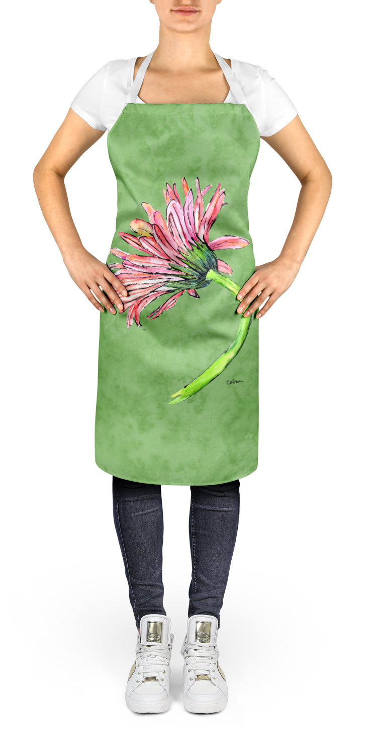 Gerber Daisy Pink Apron  the-store.com.