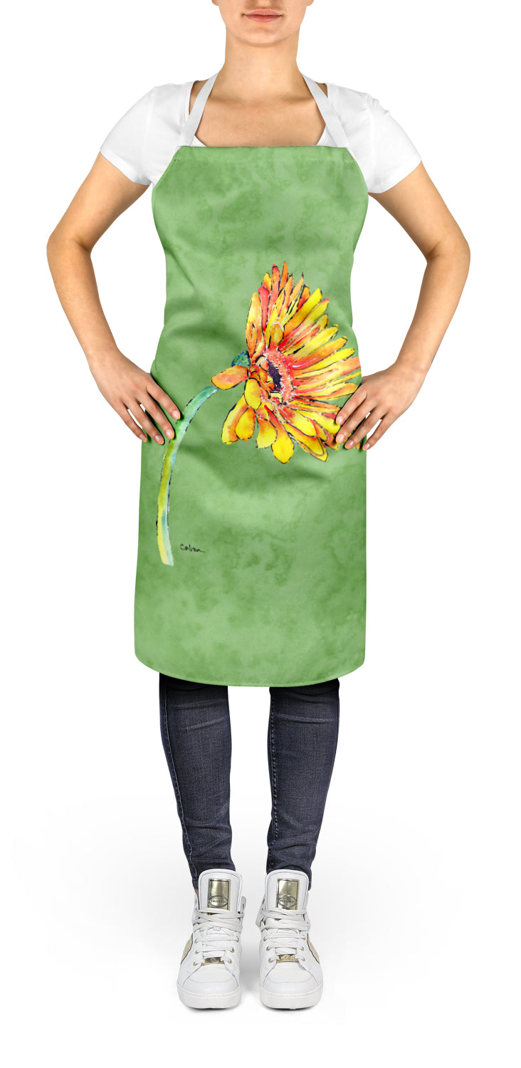 Gerber Daisy Orange Apron  the-store.com.