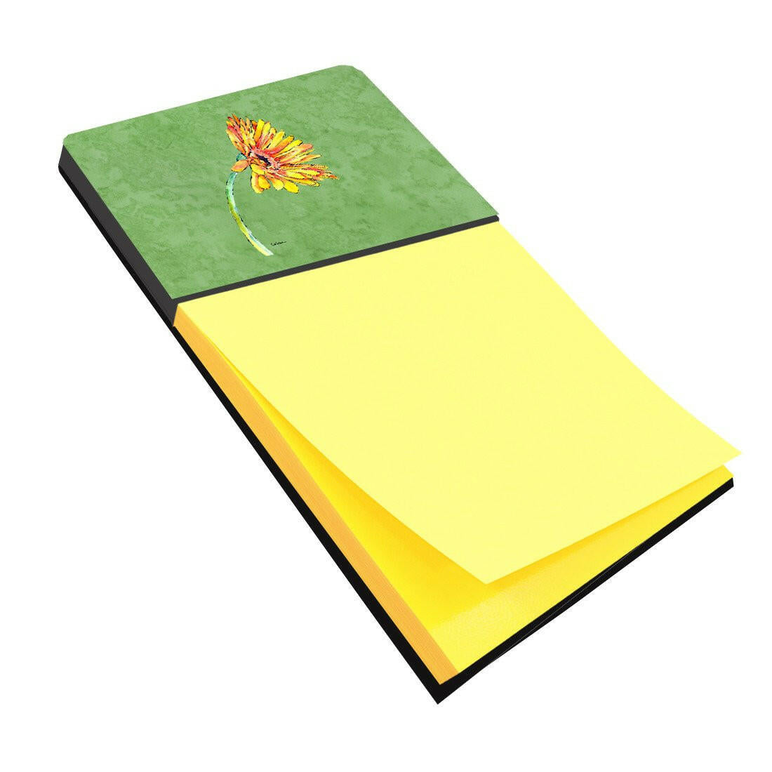 Gerber Daisy Orange Refiillable Sticky Note Holder or Postit Note Dispenser 8854SN by Caroline&#39;s Treasures