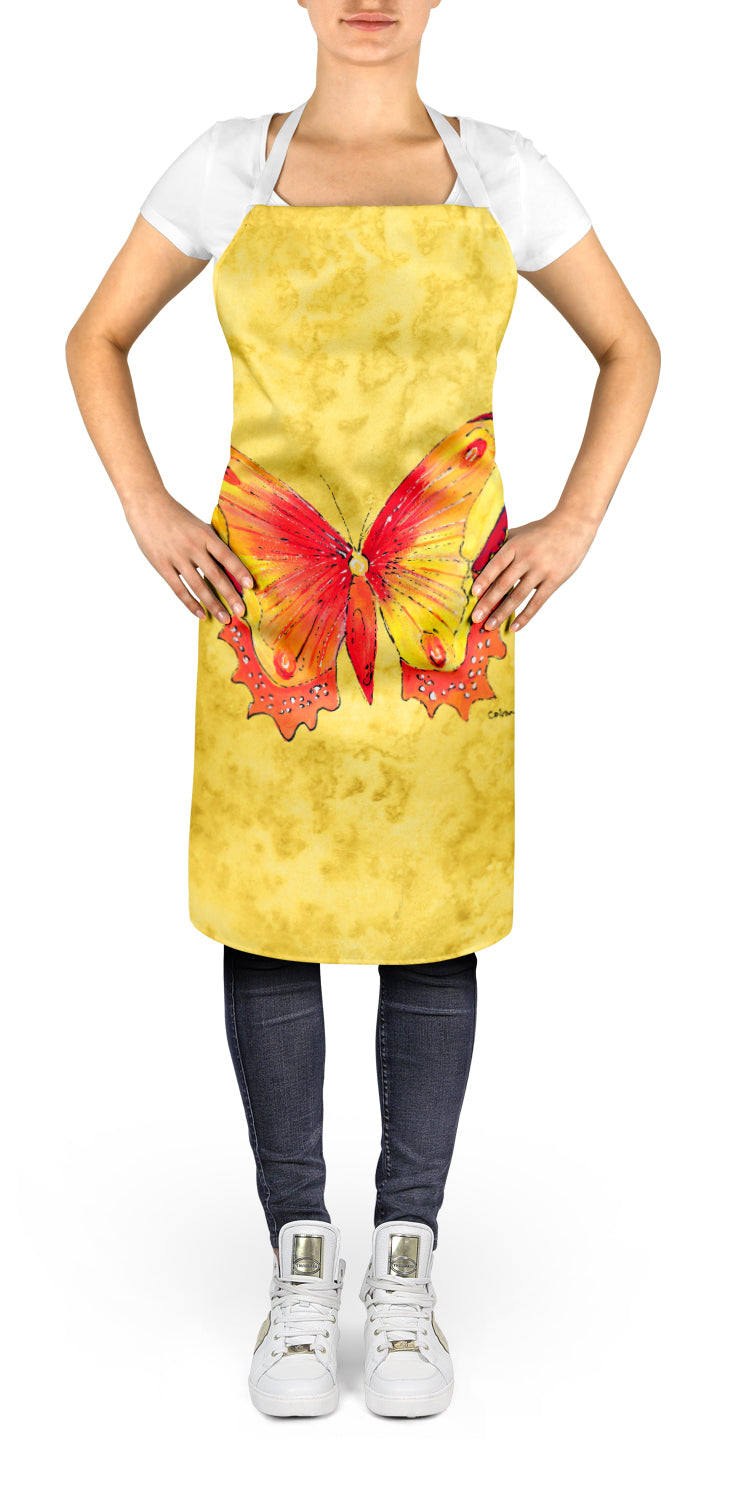 Butterfly on Yellow Apron  the-store.com.