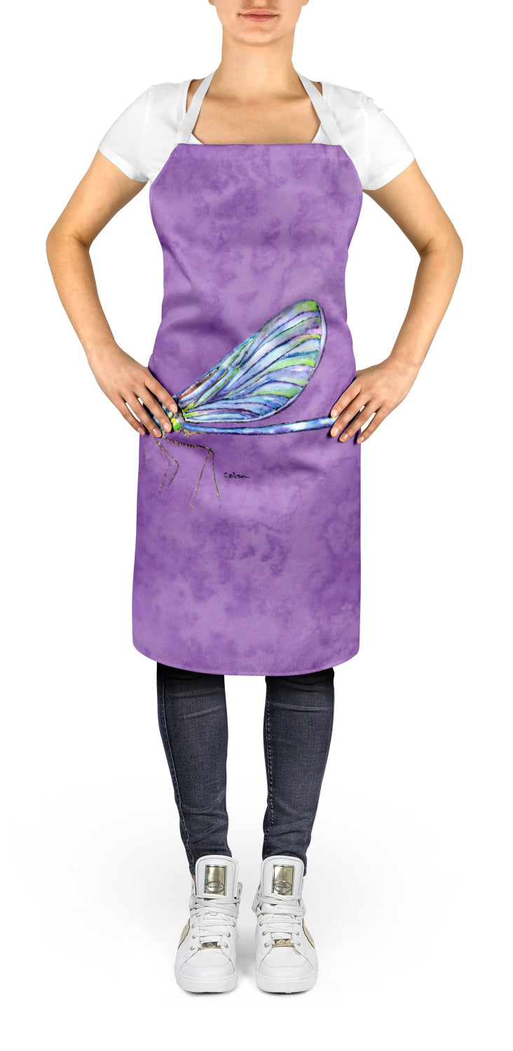 Dragonfly on Purple Apron  the-store.com.