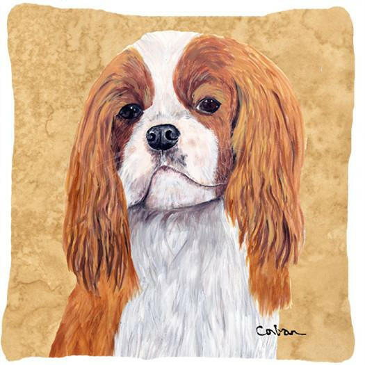 Cavalier Spaniel Decorative   Canvas Fabric Pillow by Caroline&#39;s Treasures