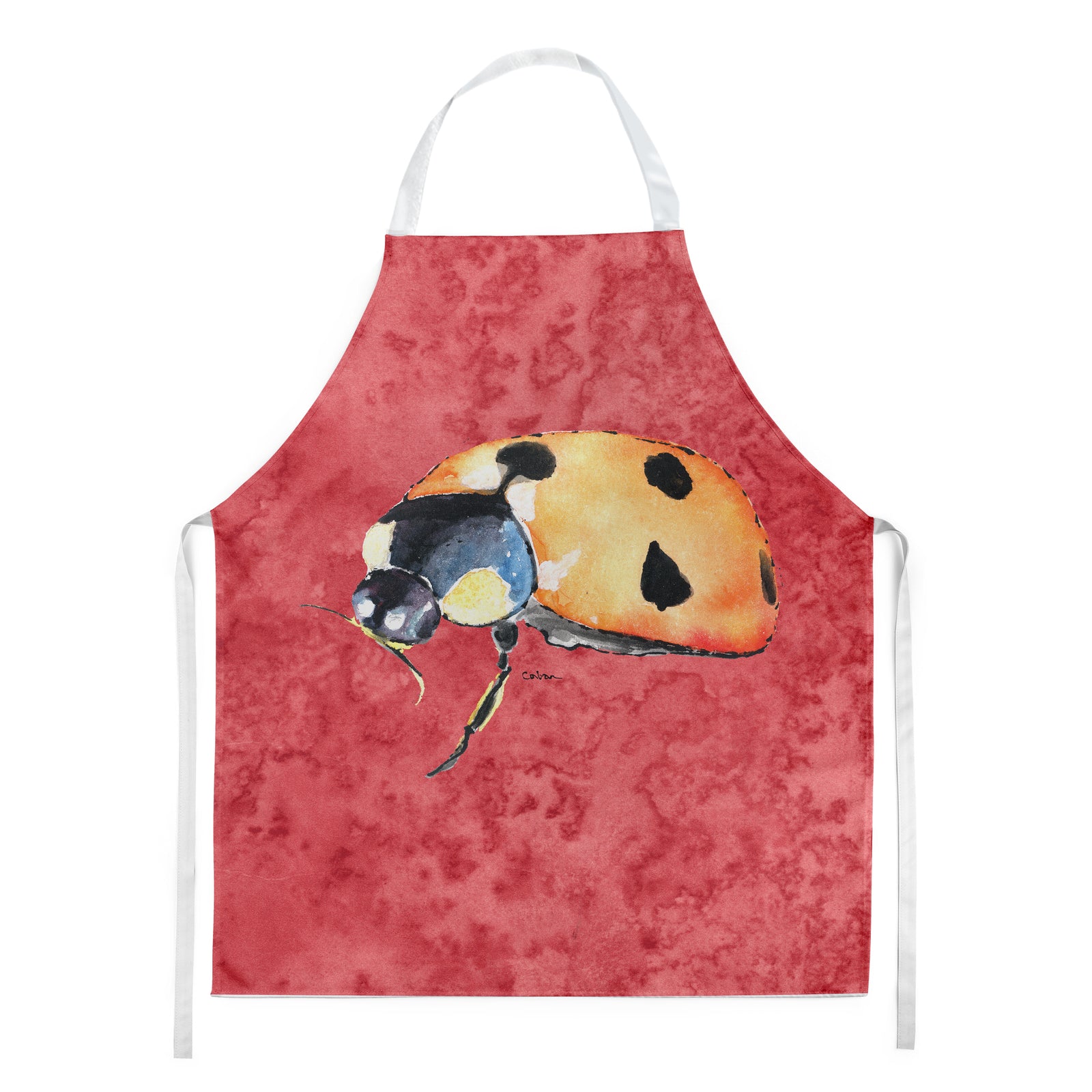 Lady Bug on Red Apron  the-store.com.