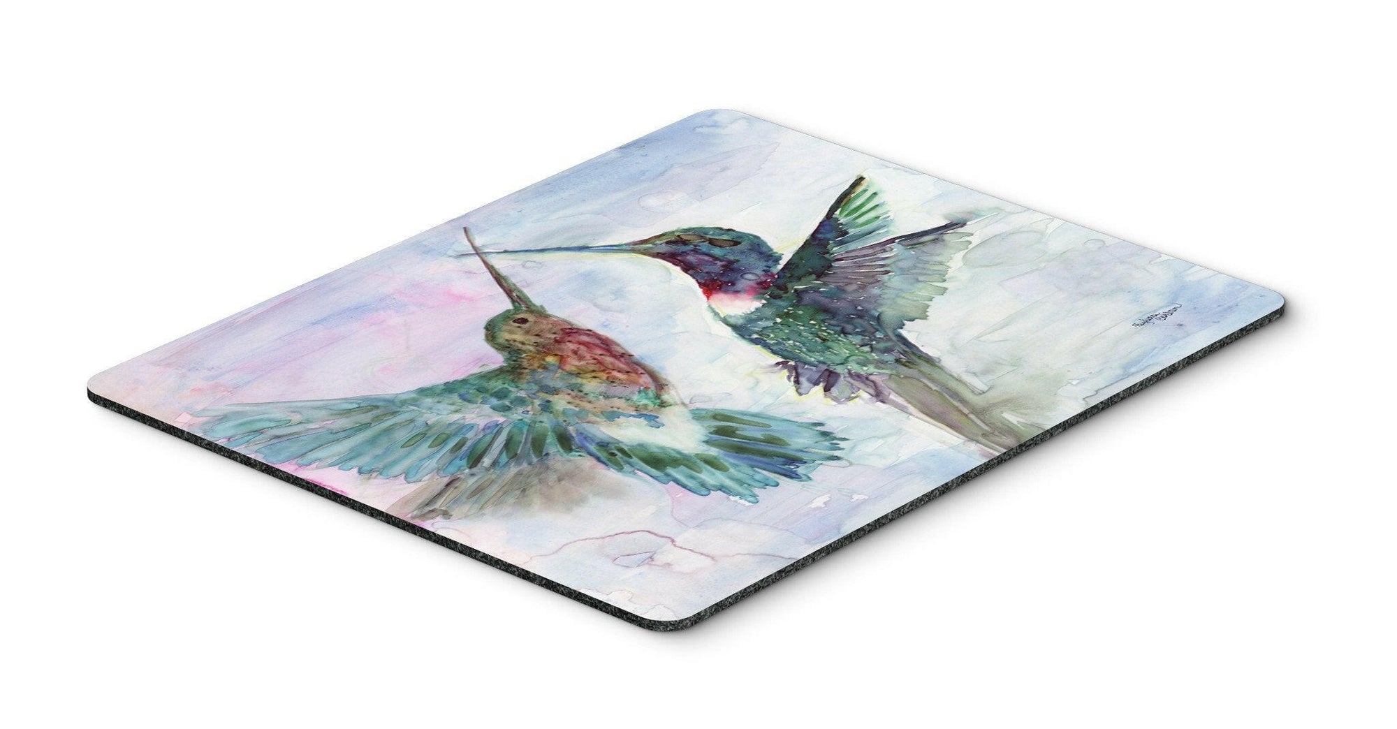 Hummingbird Combat Mouse Pad, Hot Pad or Trivet 8968MP by Caroline's Treasures