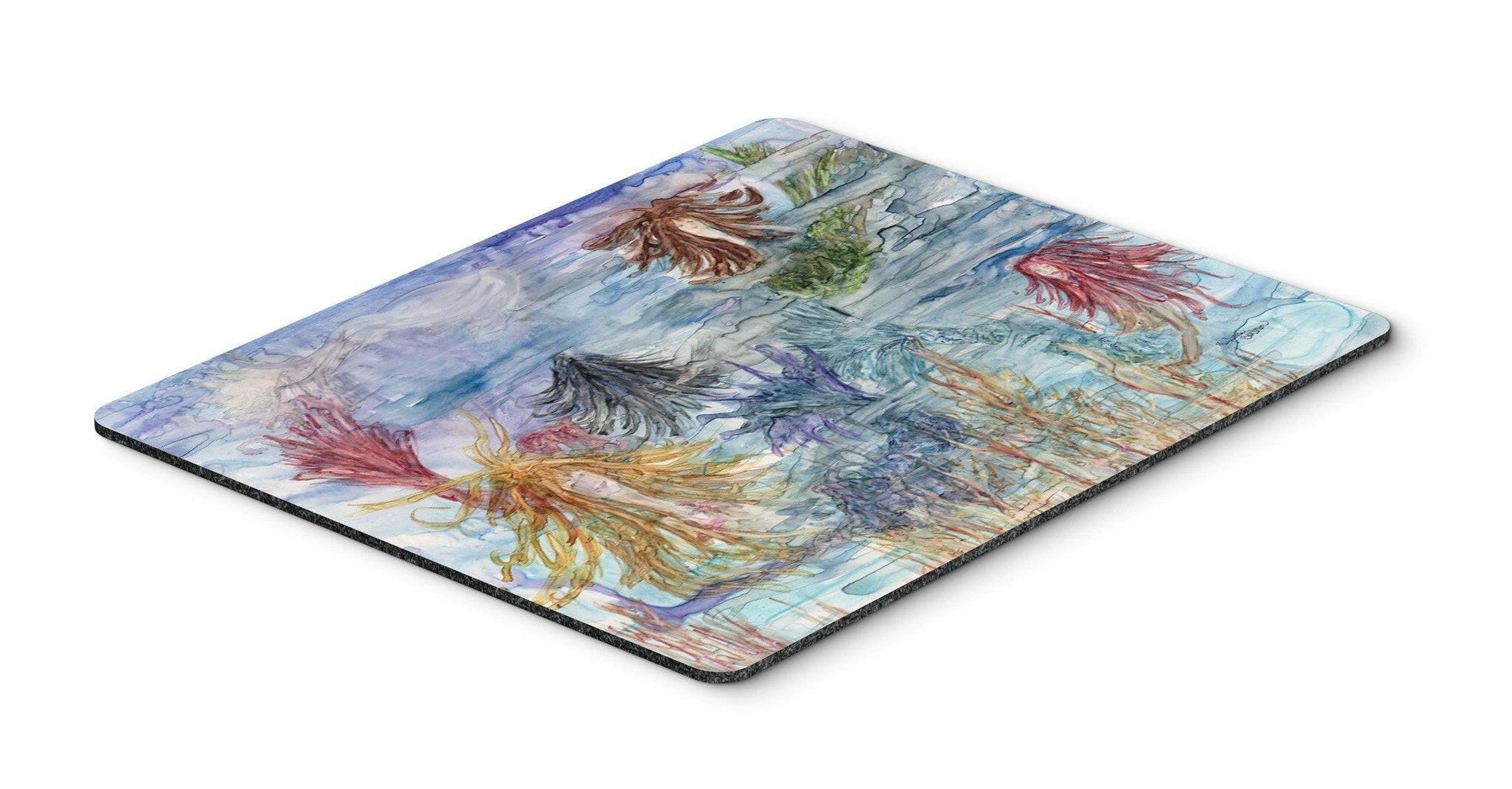 Abstract Mermaid Water Fantasy Mouse Pad, Hot Pad or Trivet 8975MP by Caroline's Treasures