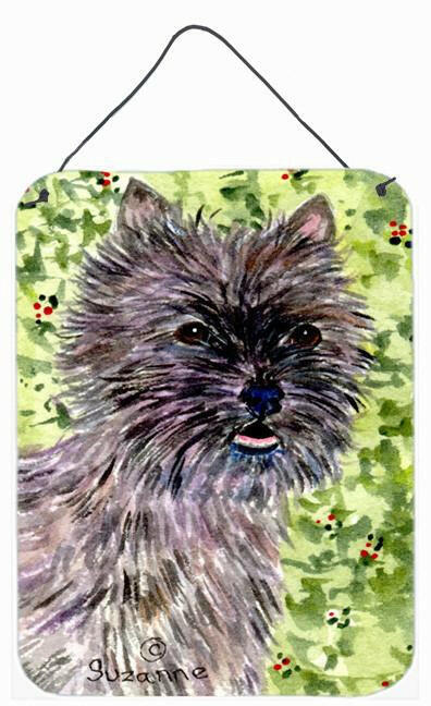 Cairn Terrier Aluminium Metal Wall or Door Hanging Prints by Caroline's Treasures