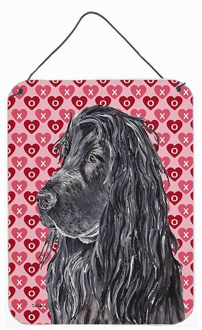 English Cocker Spaniel Valentine's Love Wall or Door Hanging Prints by Caroline's Treasures