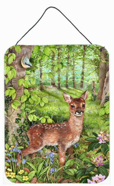 European Roe Deer Fawn Wall or Door Hanging Prints CDCO0504DS1216 by Caroline&#39;s Treasures