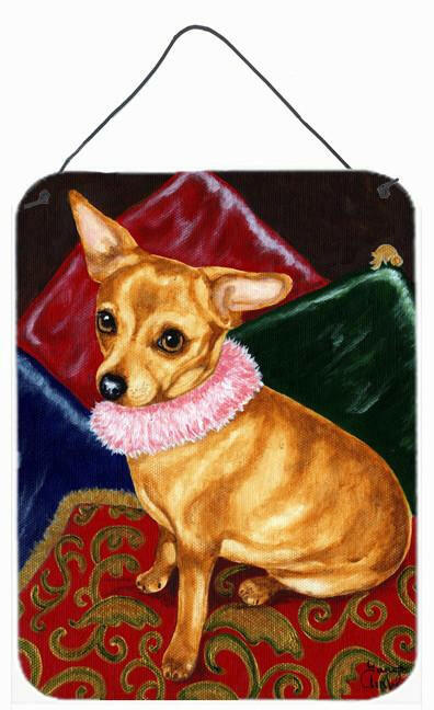 Pillow Princess Chihuahua Wall or Door Hanging Prints AMB1389DS1216 by Caroline's Treasures