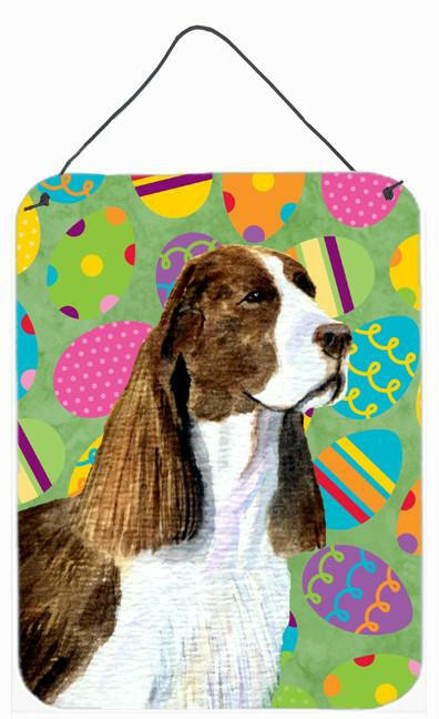 Springer Spaniel Easter Eggtravaganza Wall or Door Hanging Prints by Caroline's Treasures