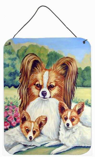 Papillon Momma's Love Aluminium Metal Wall or Door Hanging Prints by Caroline's Treasures