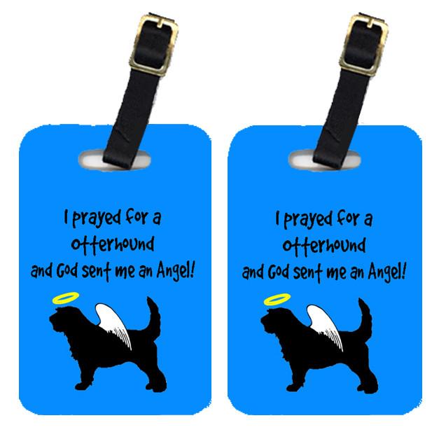 Pair of 2 Otterhound Luggage Tags by Caroline&#39;s Treasures