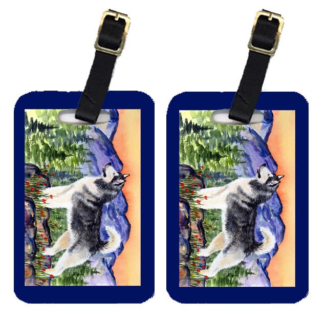 Pair of 2 Alaskan Malamute Luggage Tags by Caroline&#39;s Treasures