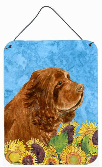 Sussex Spaniel Aluminium Metal Wall or Door Hanging Prints by Caroline&#39;s Treasures