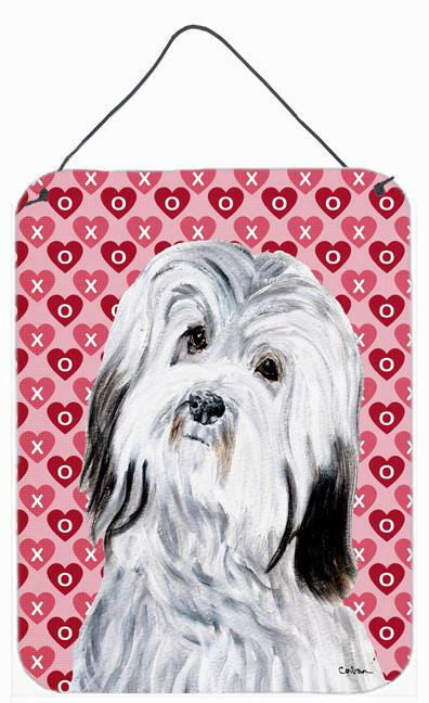 Havanese Hearts and Love Wall or Door Hanging Prints SC9713DS1216 by Caroline's Treasures