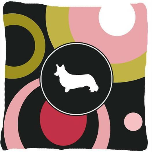 Corgi Decorative   Canvas Fabric Pillow by Caroline's Treasures