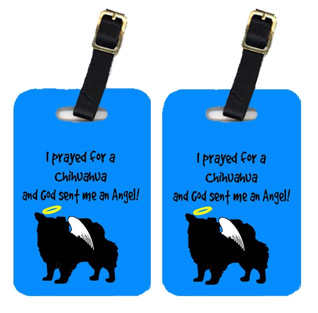 Pair of 2 Chihuahua Luggage Tags by Caroline&#39;s Treasures