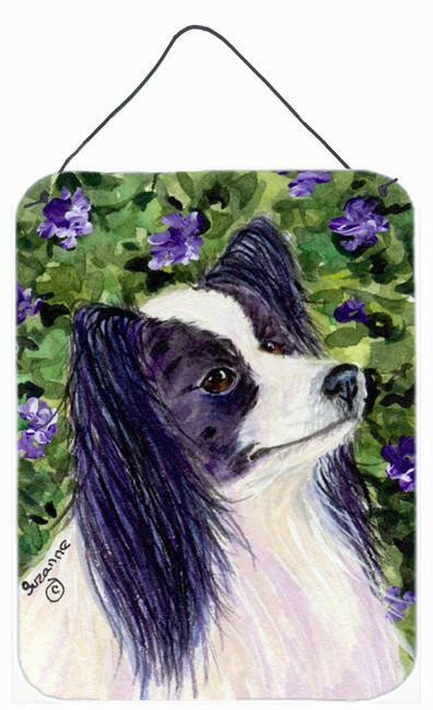 Papillon Aluminium Metal Wall or Door Hanging Prints by Caroline's Treasures