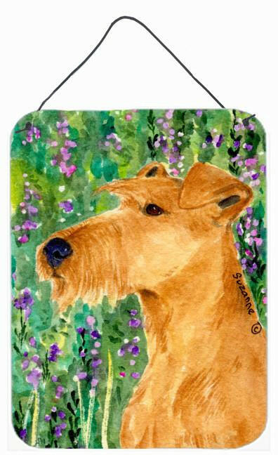 Irish Terrier Aluminium Metal Wall or Door Hanging Prints by Caroline's Treasures